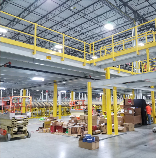 warehouse solutions, mezzanine.