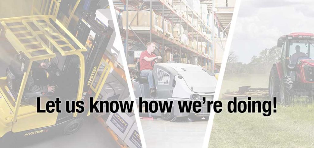 Let us know how we are doing!