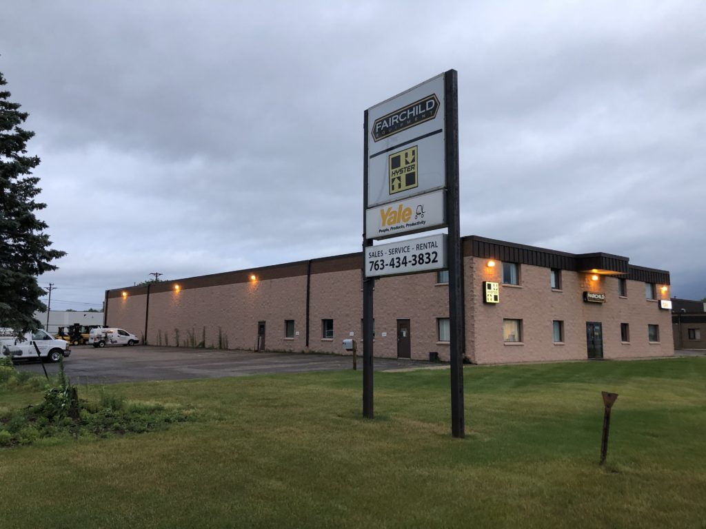 Fairchild Equipment's Ham Lake location
