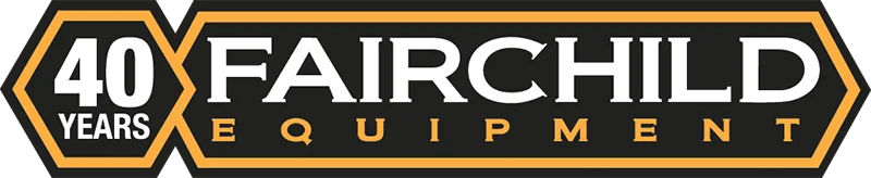 Fairchild Equipment 40th Anniversary logo.