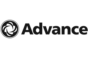 Advance logo.