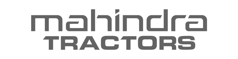 Mahindra tractors logo.