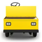Back of Motrec MP-300 utility vehicle.