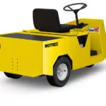 Back angle of Motrec MT-280 Tow Tractor vehicle.