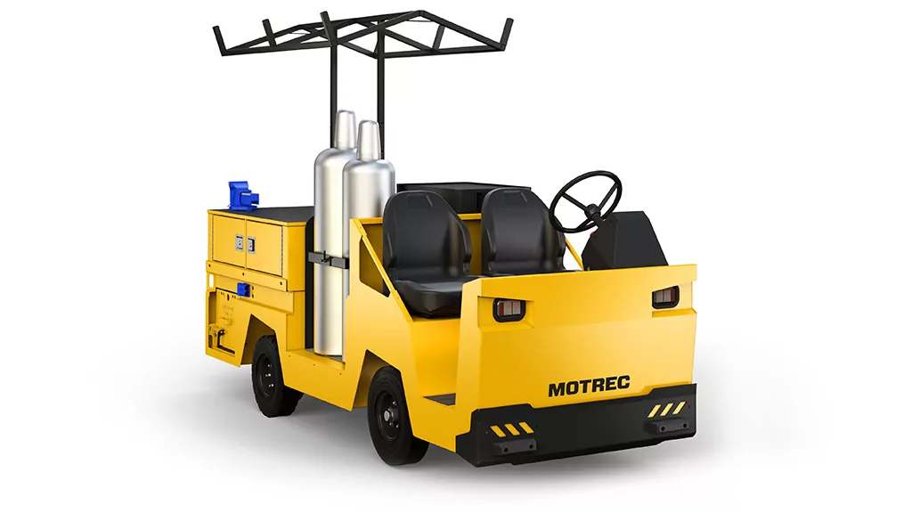 Motrec MX-480 maintenance truck.