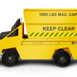 Side of Motrec MX-480 Refuse Hauler.