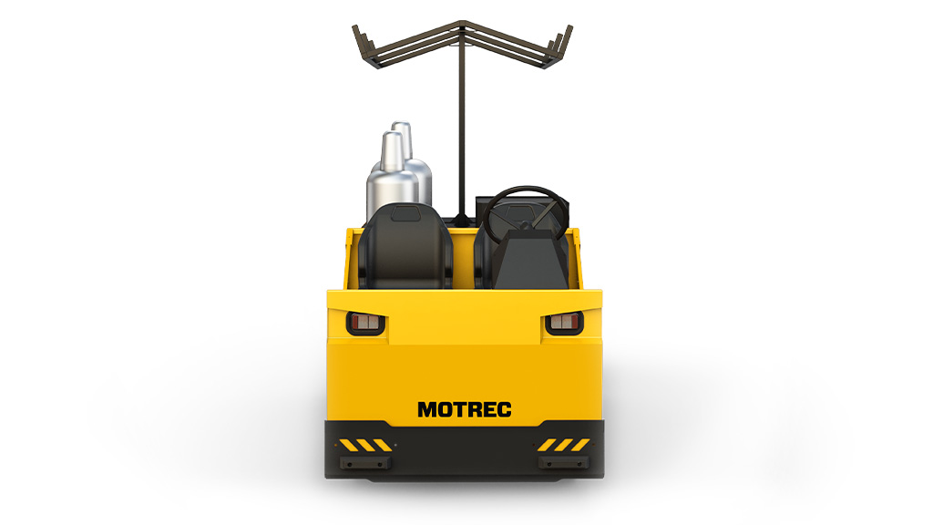 Front of Motrec MX-480 maintenance truck vehicle.