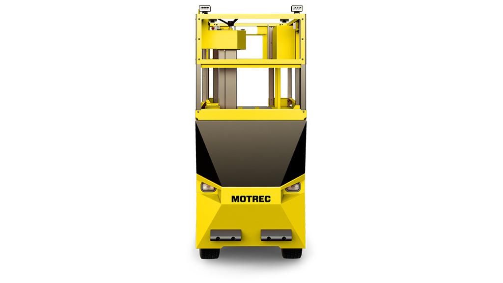 Front end of Motrec MX-700 utility vehicle.