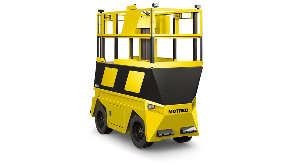 Motrec MX-700 custom vehicle painted yellow and black.