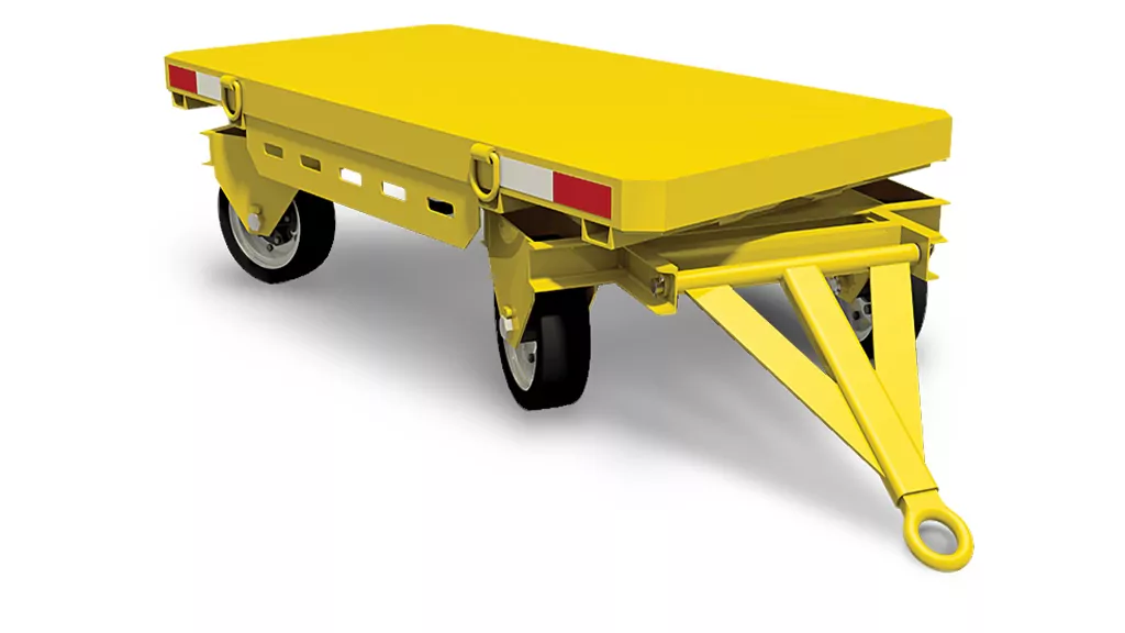Motrec T-70 industrial trailer.