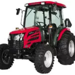 Mahindra 2660 compact utility tractor with cab.