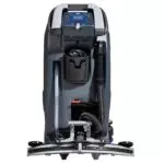 Advance SC500 walk-behind scrubber back, operator view.