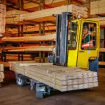 Combilift c-series forklift lumber industry.