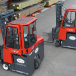 Combilift COMBI-CB Forklift in lumber industry.