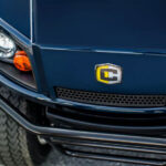 Cushman Shuttle personnel vehicle standard brush guard and headlights