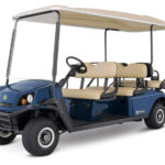 Cushman Shuttle 6 personnel vehicle.