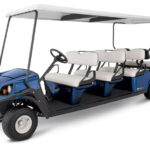 Cushman Shuttle 8 personnel carrier.