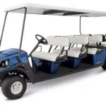 Cushman Shuttle 8 personnel carrier.