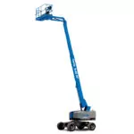 Genie S-40 HF and S-45 HF Telescopic Boom Lift, extended.