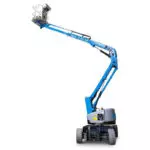 Genie Z-33/18 articulating boom lift.