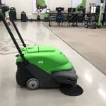 IPC Eagle SmartVac 464 vacuum scrubber on showroom floor.