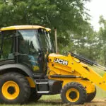 JCB 3CX-14 Super Backhoe Loader side view.