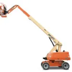 JLG 660SJ telescopic boom lift.