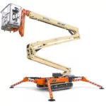JLG X770AJ Compact Crawler boom lift.
