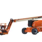Front angle of JLG 800AJ HC3 boom lift.