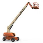 JLG 860SJ telescopic boom lift.