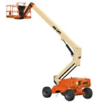 JLG EC600SJ telescopic boom lift.