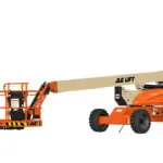JLG EC600SJ boom lift.