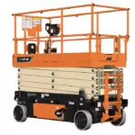JLG ES4046 stowed scissor lift.