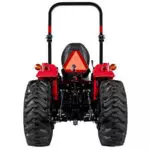 back of Mahindra 1640 compact utility tractor.