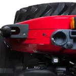 Mahindra 2638 tractor operator controls.