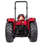 back of Mahindra 6065 utility tractor.