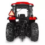 back of Mahindra 6065 cab utility tractor.