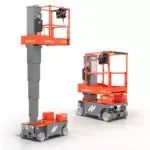 Skyjack SJ12 E and SJ16E vertical mast lifts.