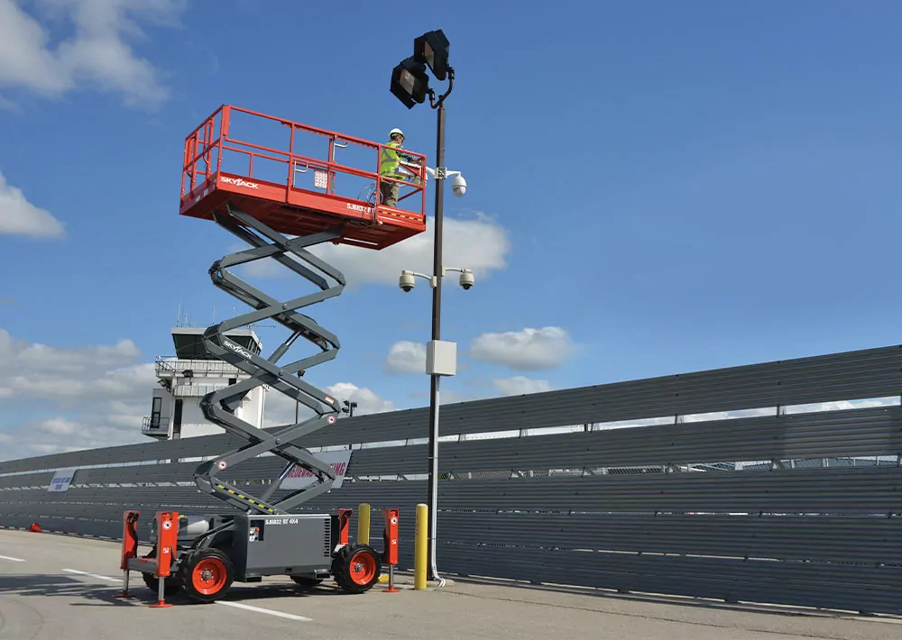 Skyjack SJ6826/32 RT Scissor Lift | Fairchild Equipment