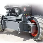 Skyjack SJ6826/32 RT scissor lift turning.