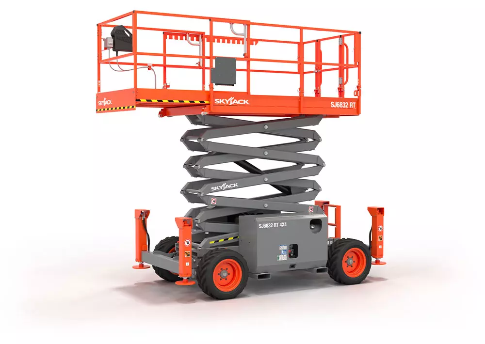 Skyjack SJ6826/32 RT Scissor Lift | Fairchild Equipment