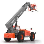 Back of Skyjack SJ1056 TH Telehandler.