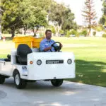 Taylor-Dunn Bigfoot XL Utility Vehicle outdoors.