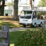 Taylor-Dunn Bigfoot XL Utility Vehicle outdoors.
