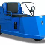 Taylor-Dunn MX-600 Burden Carrier Utility Vehicle front view.