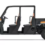 Pro XD Full-Size Gas Crew Utility Vehicle by Polaris Commercial side view.