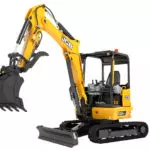 JCB 35z-1 compact excavator.