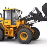 JCB 437 Wheel Loader construction and agriculture truck.