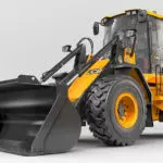 JCB 437 Wheel Loader construction and agriculture truck.
