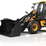 JCB 409 Wheel Loader construction and agriculture truck.
